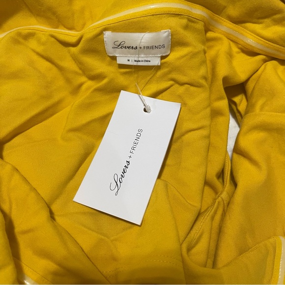 Lovers and Friends Revolve Marigold Gown, Medium - Picture 4 of 4